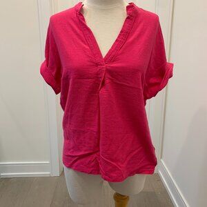 Pink tunic top